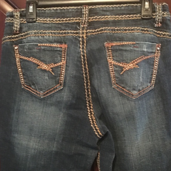 ZD Cropped Jeans with Stitching - Capri - Size 12 - Picture 4 of 8